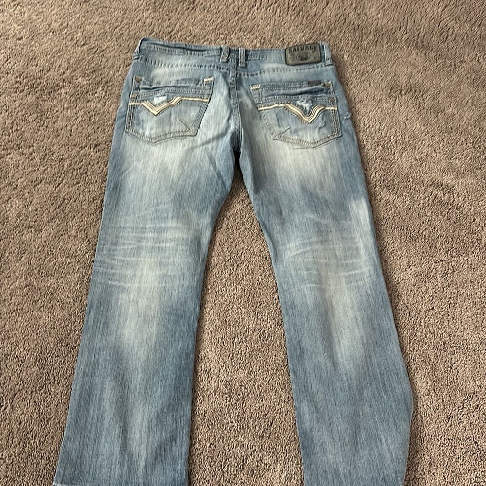 🔥Salvage like new denim from buckle size 36 x29.5 - Picture 5 of 7